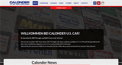 Desktop Screenshot of calonder.com